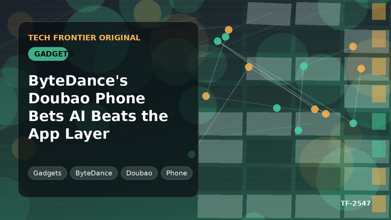 ByteDanceのDoubao Phone、AIがアプリ層を凌駕すると賭ける