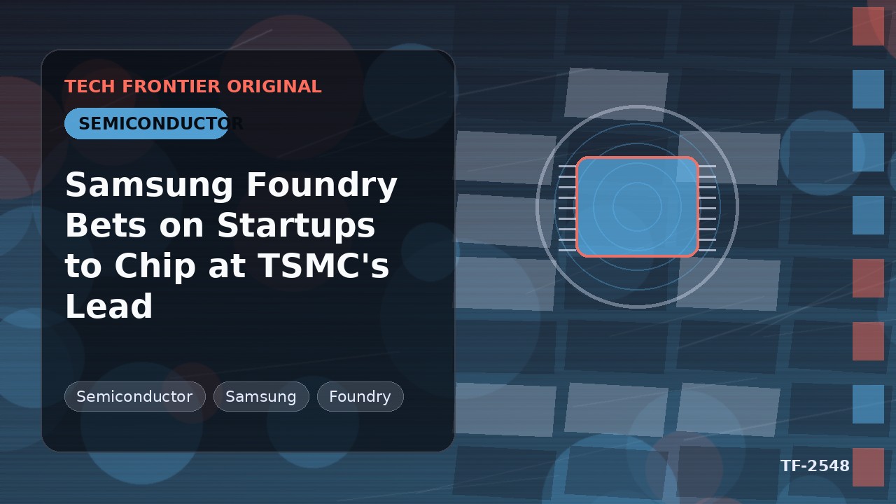 Samsung Foundryがスタートアップに賭け、TSMCとの差を縮める戦略