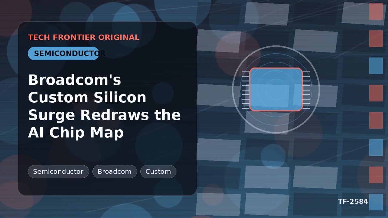 Broadcomのカスタムシリコン急増がAIチップマップを書き換える