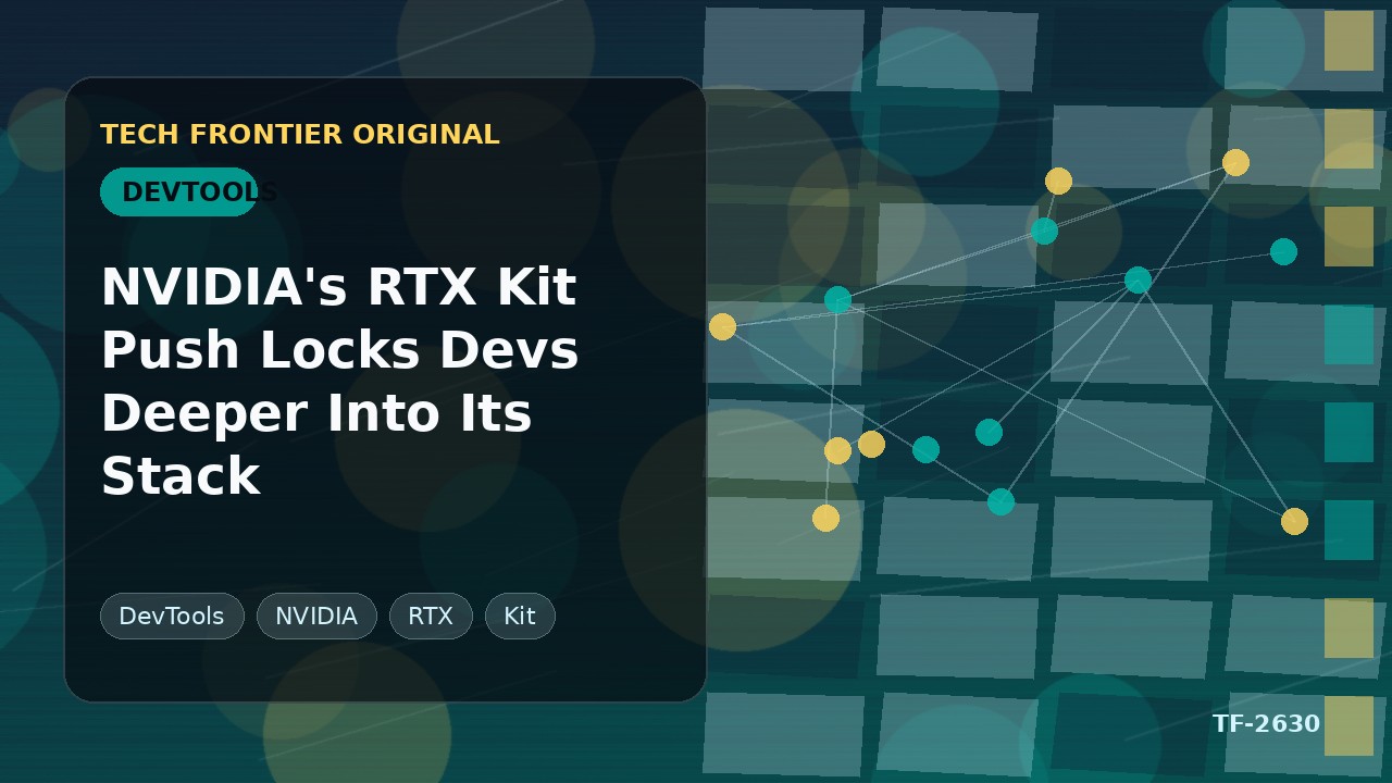NVIDIAのRTX Kit推進により開発者は同社スタックへより深く囲い込まれる