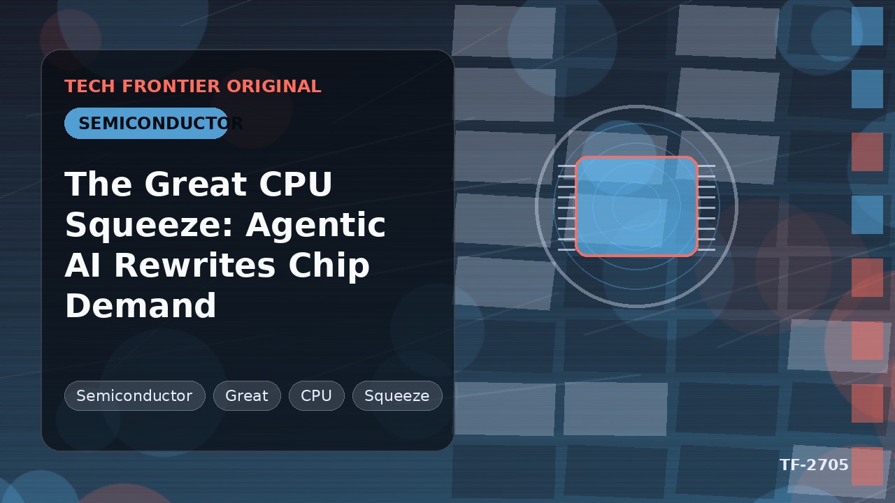 CPU大収縮:エージェント型AIがチップ需要を書き換える