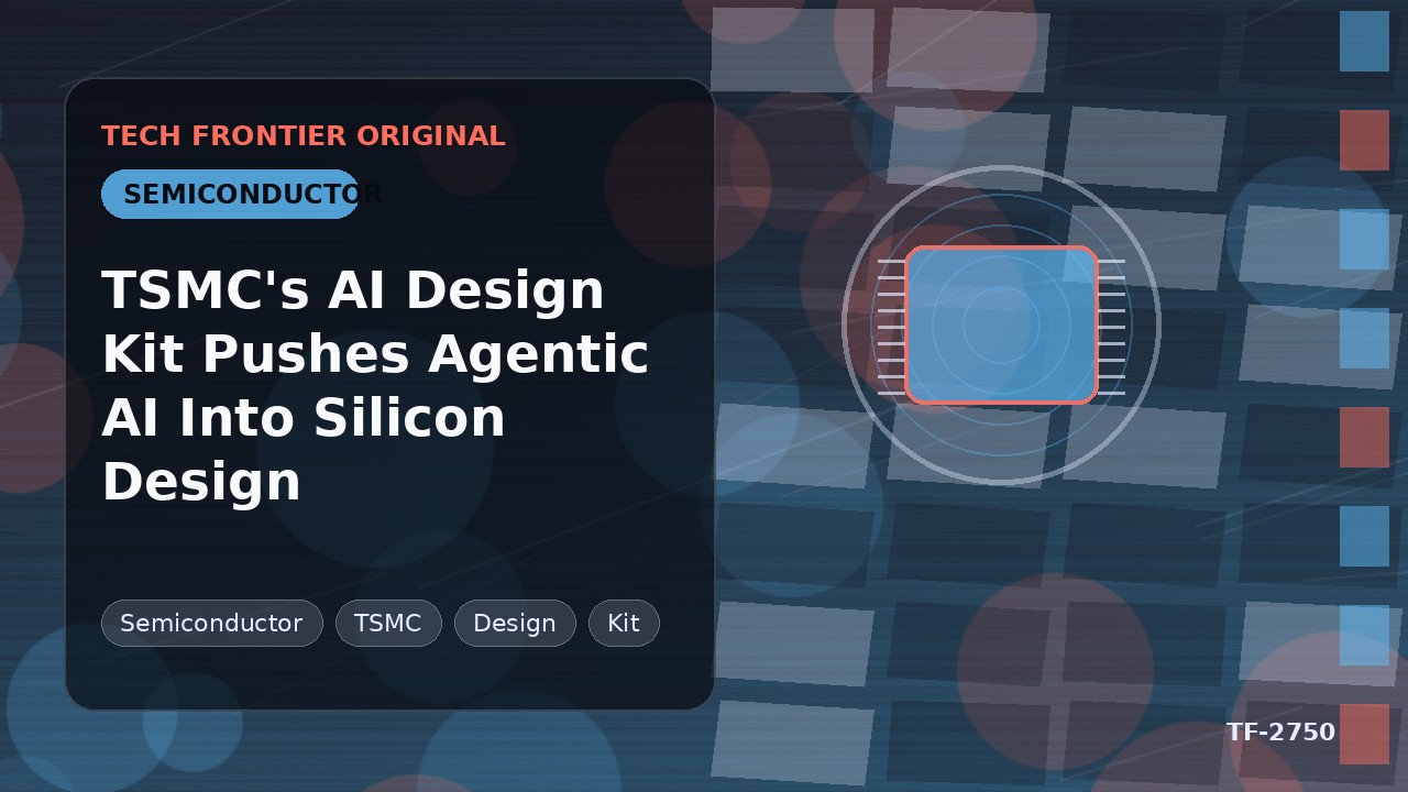 TSMCのAI Design Kitがエージェント型AIをシリコン設計に導入
