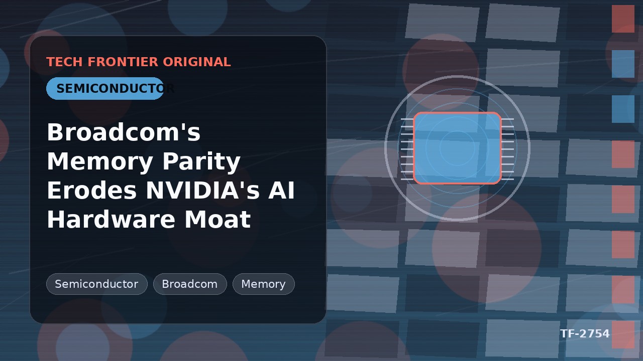 BroadcomのメモリParityがNVIDIAのAIハードウェア優位性を侵食