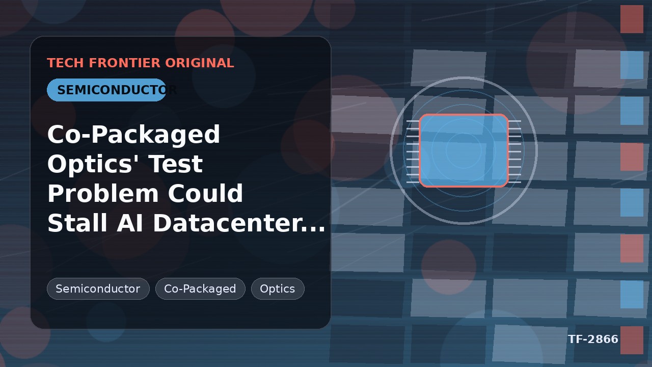 Co-Packaged Opticsのテスト問題がAIデータセンターのスケーリングを停滞させる可能性