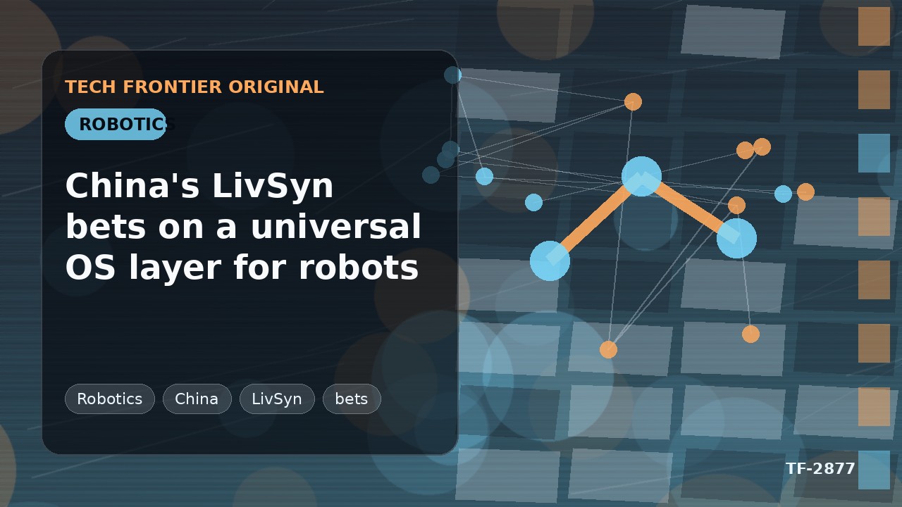 中国LivSynがロボット向けユニバーサルOS層に賭ける