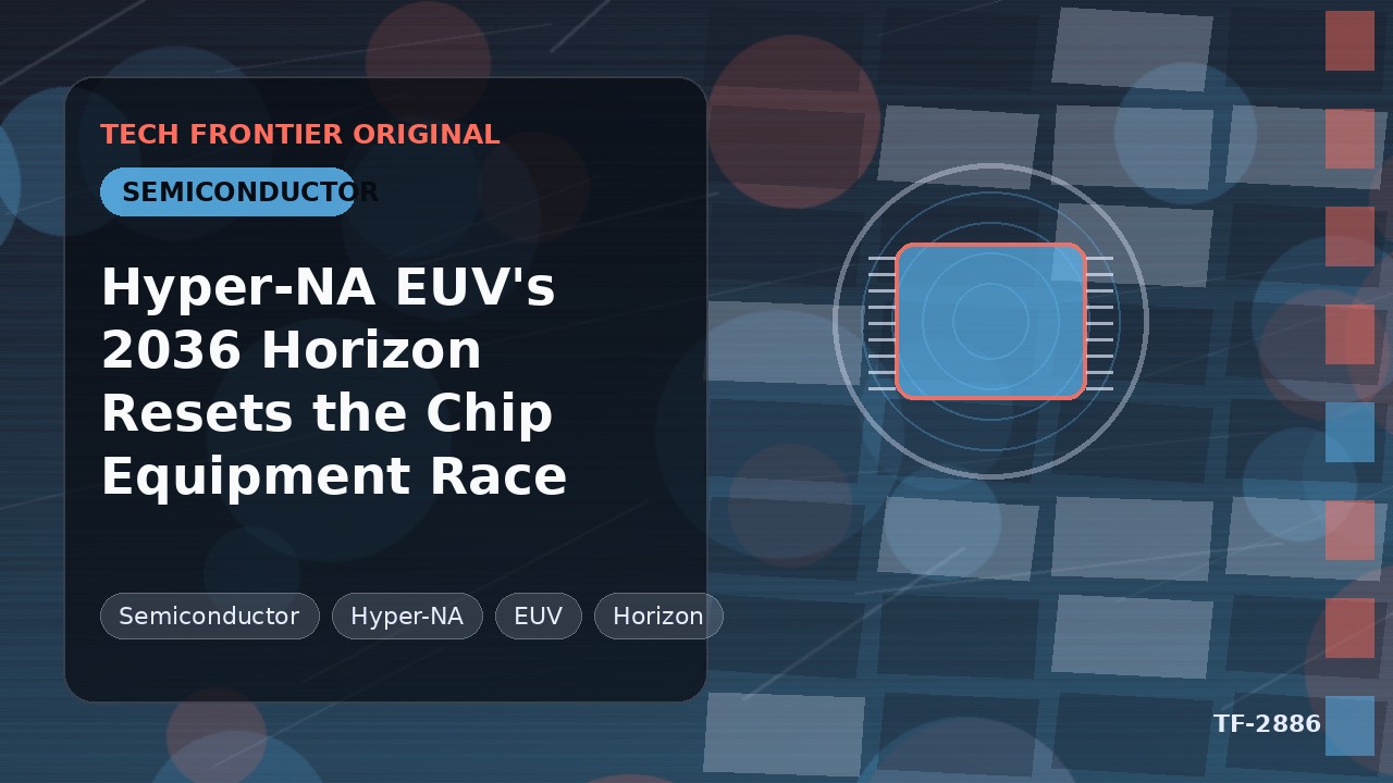 Hyper-NA EUVの2036年目標が半導体製造装置競争を再定義