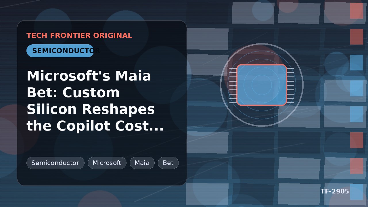 Microsoftの賭け:カスタムシリコンがCopilotのコスト構造を再構築