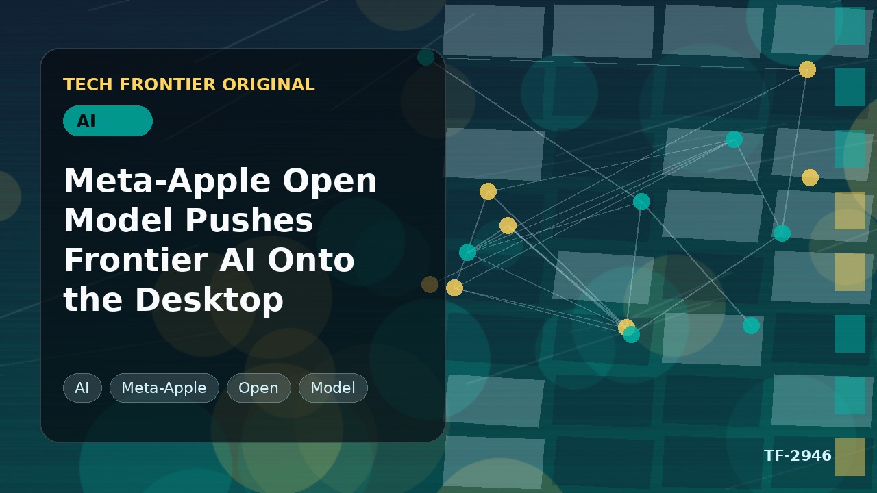 MetaとAppleのオープンモデルがフロンティアAIをデスクトップに押し上げる