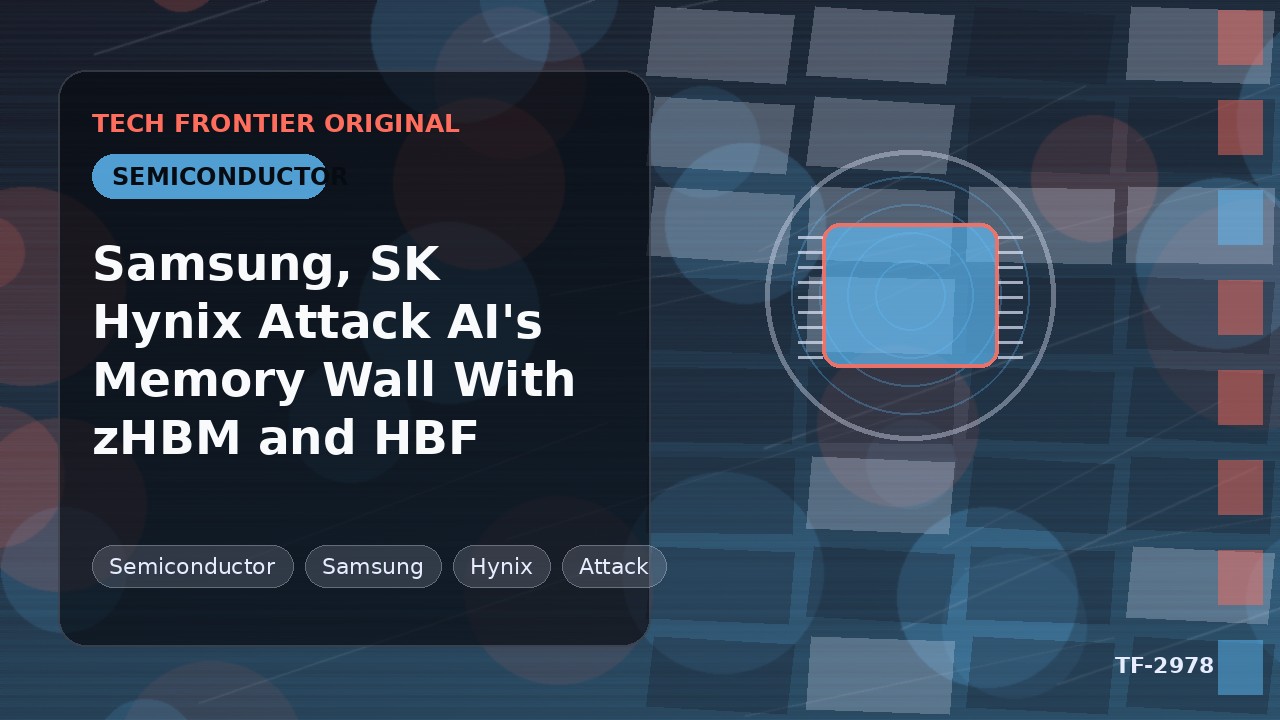 Samsung、SK HynixがzHBMとHBFでAIのメモリウォールに挑む