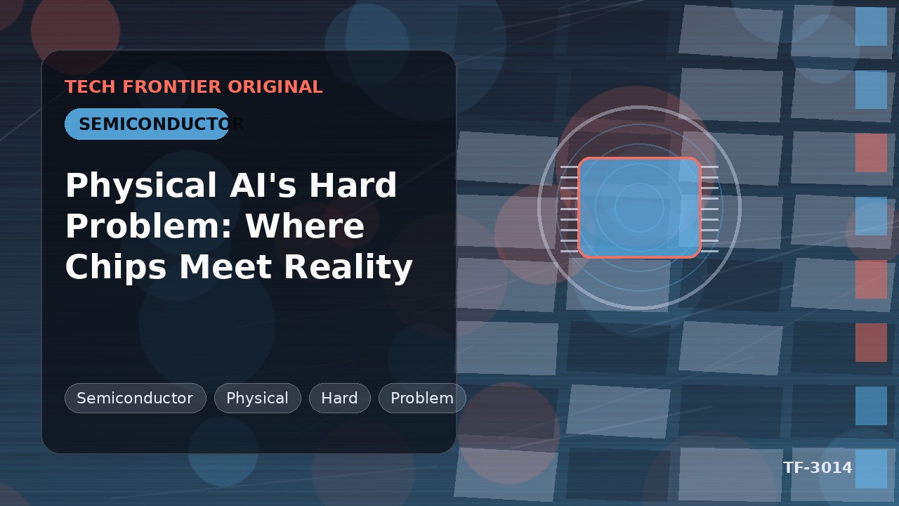 Physical AIの難題:チップが現実と出会う場所