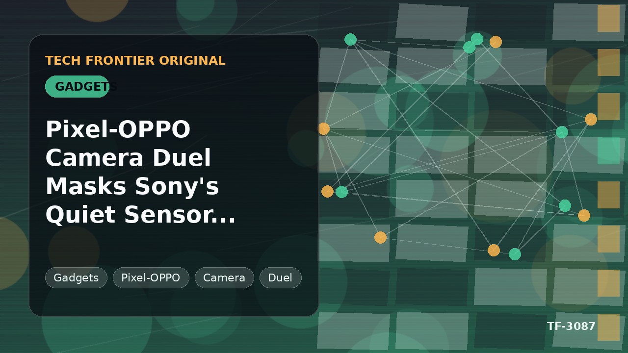 Pixel-OPPO カメラ対決の陰で静かに優位を握るSonyのセンサー戦略