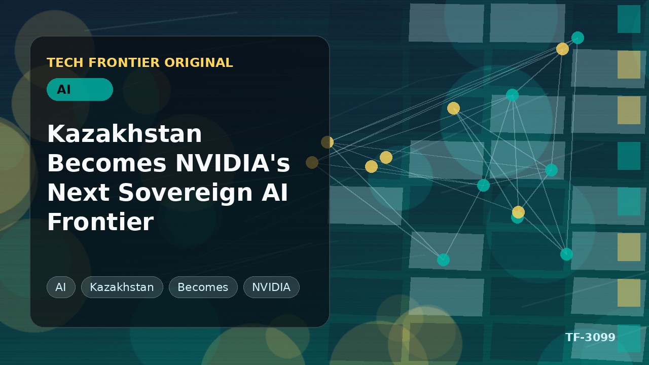 カザフスタンがNVIDIAの次なるソブリンAIフロンティアに