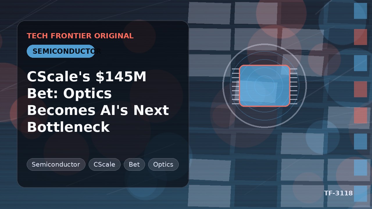 CScaleの1億4500万ドルの賭け:光通信がAIの次のボトルネックに