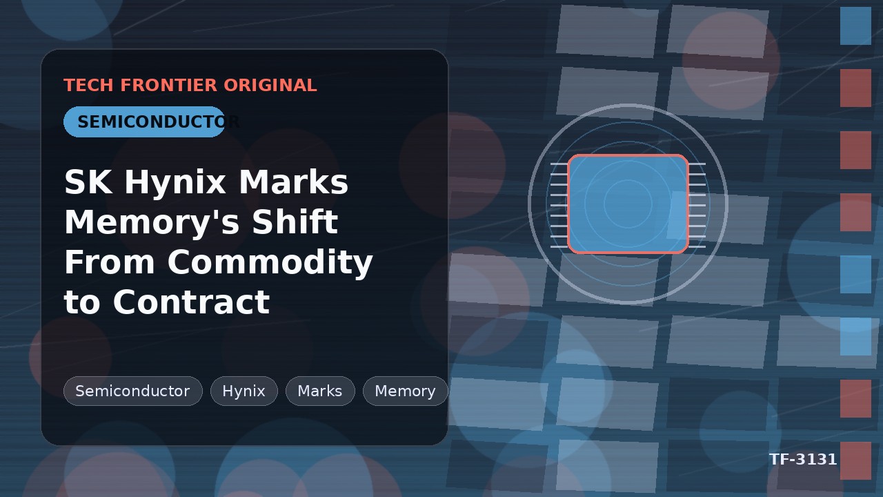 SK Hynix、メモリーのコモディティから契約ビジネスへの転換を象徴