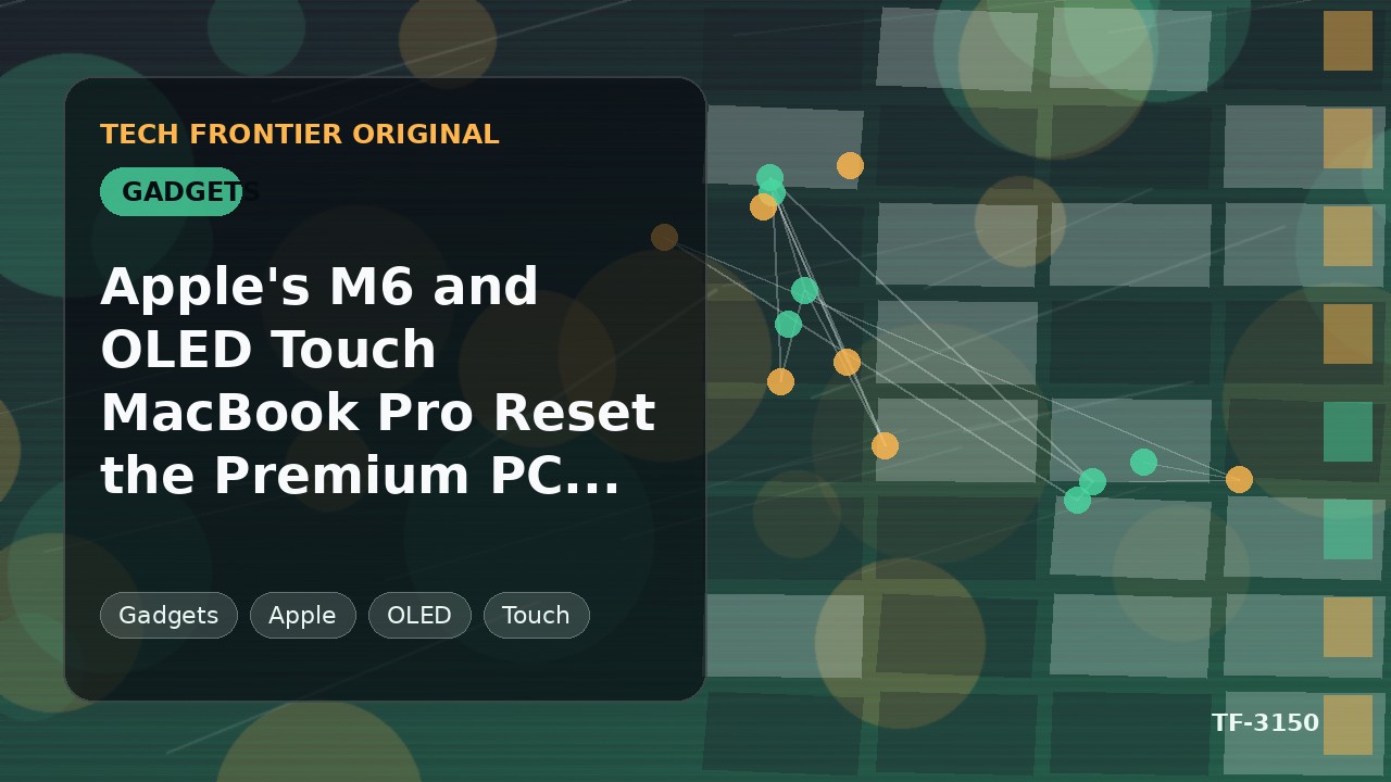AppleのM6とOLEDタッチ対応MacBook ProがプレミアムPC基準を刷新