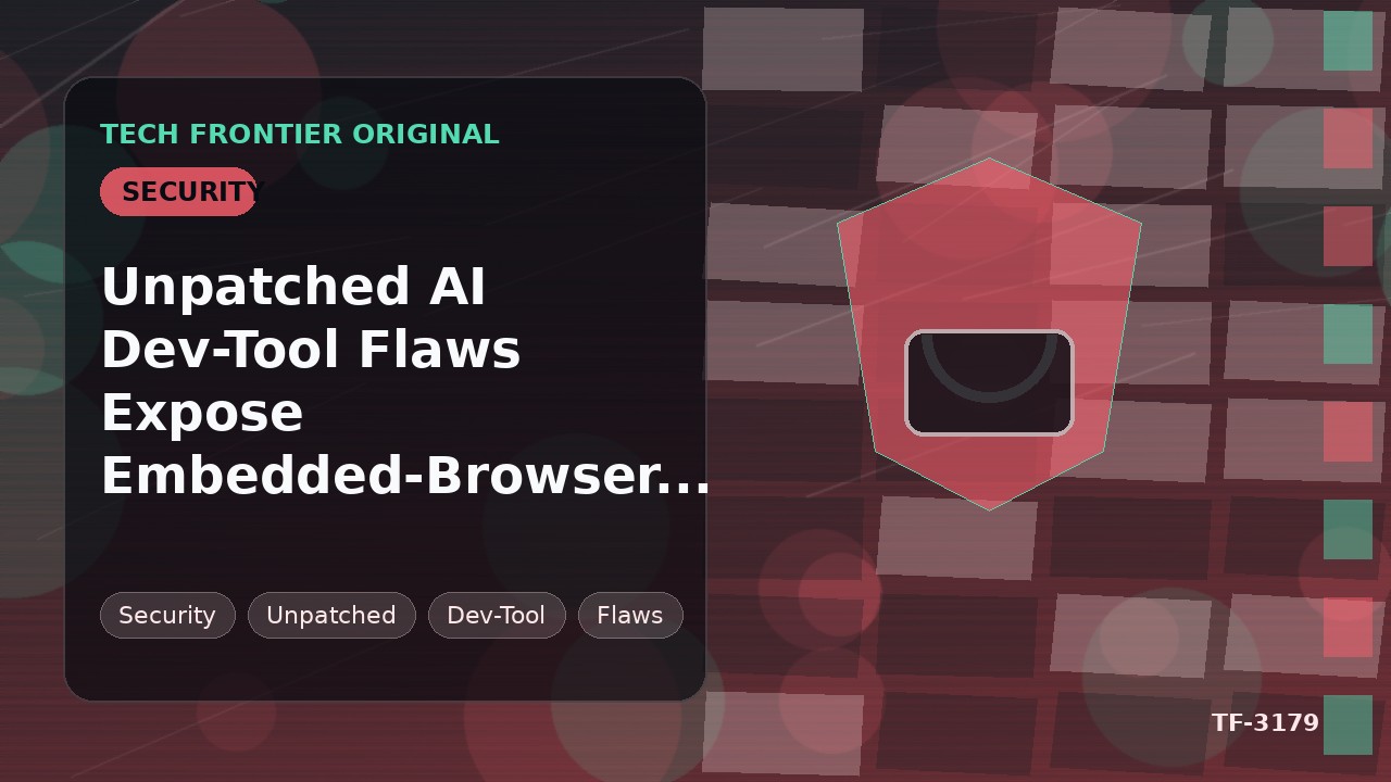 未修正のAI開発ツールの脆弱性が組み込みブラウザのリスクを露呈