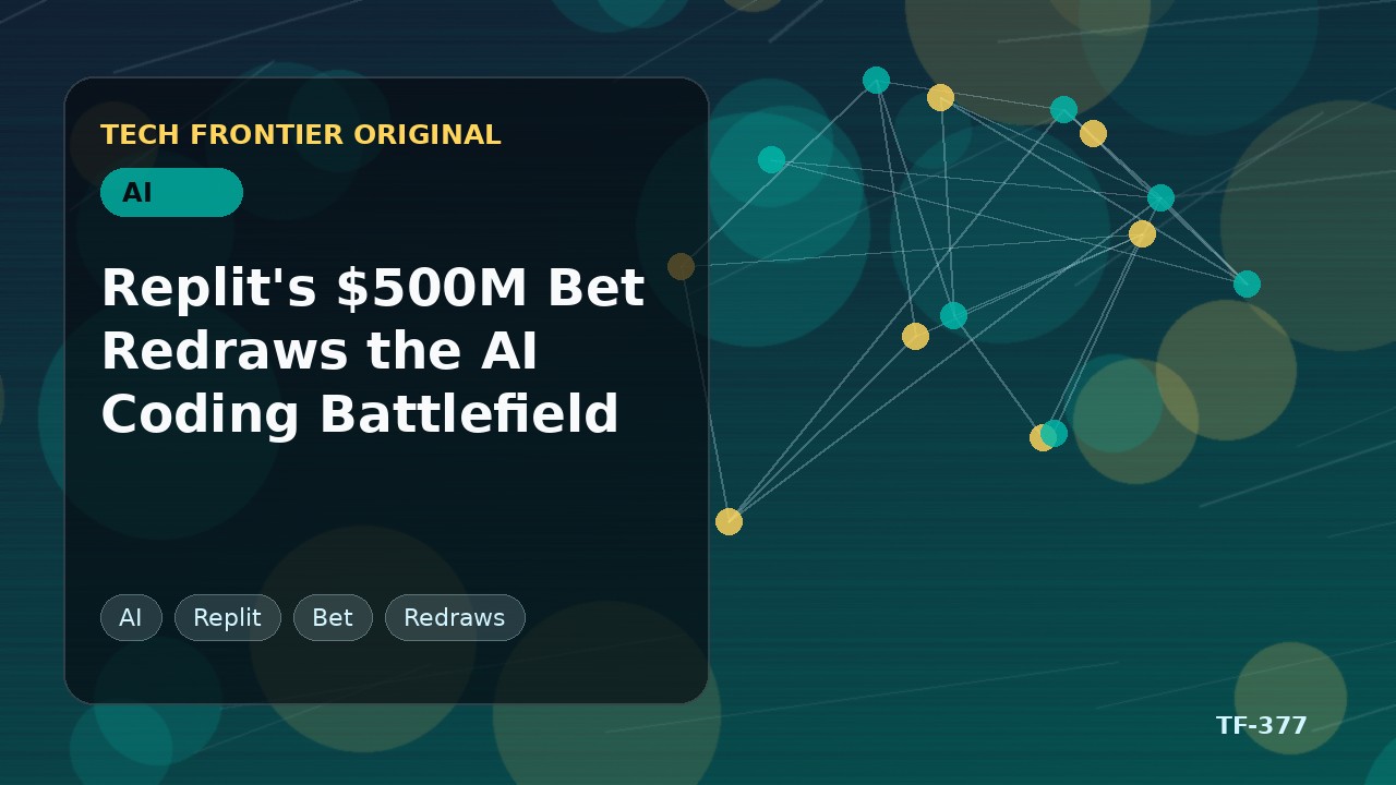 Replitの5億ドル賭けがAIコーディングの戦場を描き直す