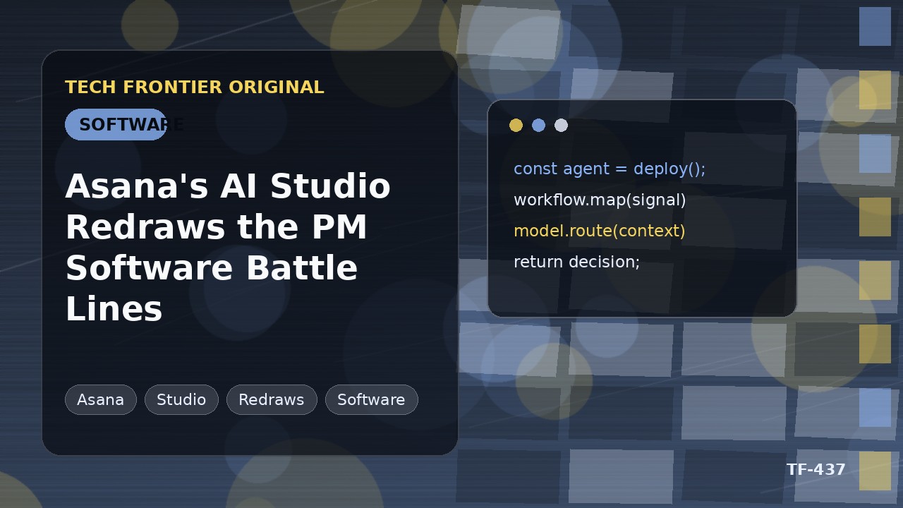 AsanaのAI StudioがPMソフトウェアの戦線を引き直す