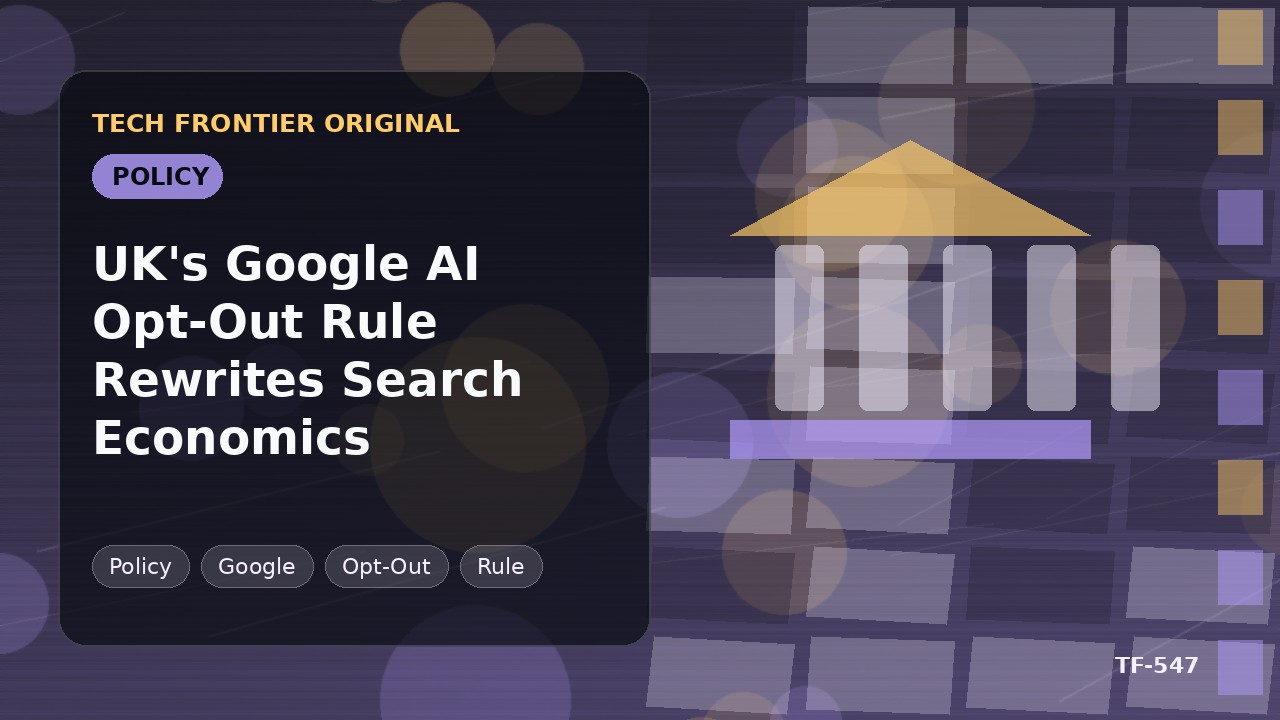 英国のGoogle AI オプトアウト規制が検索経済を書き換える