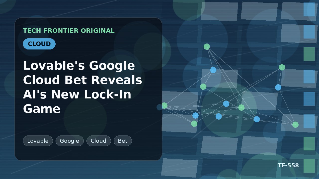 LovableのGoogle Cloud賭けがAIの新たなロックイン競争を露わに
