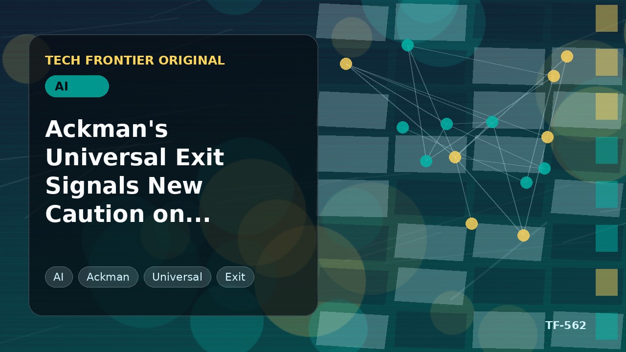 AckmanのUniversal撤退、メディア・AI投資への新たな慎重姿勢を示す
