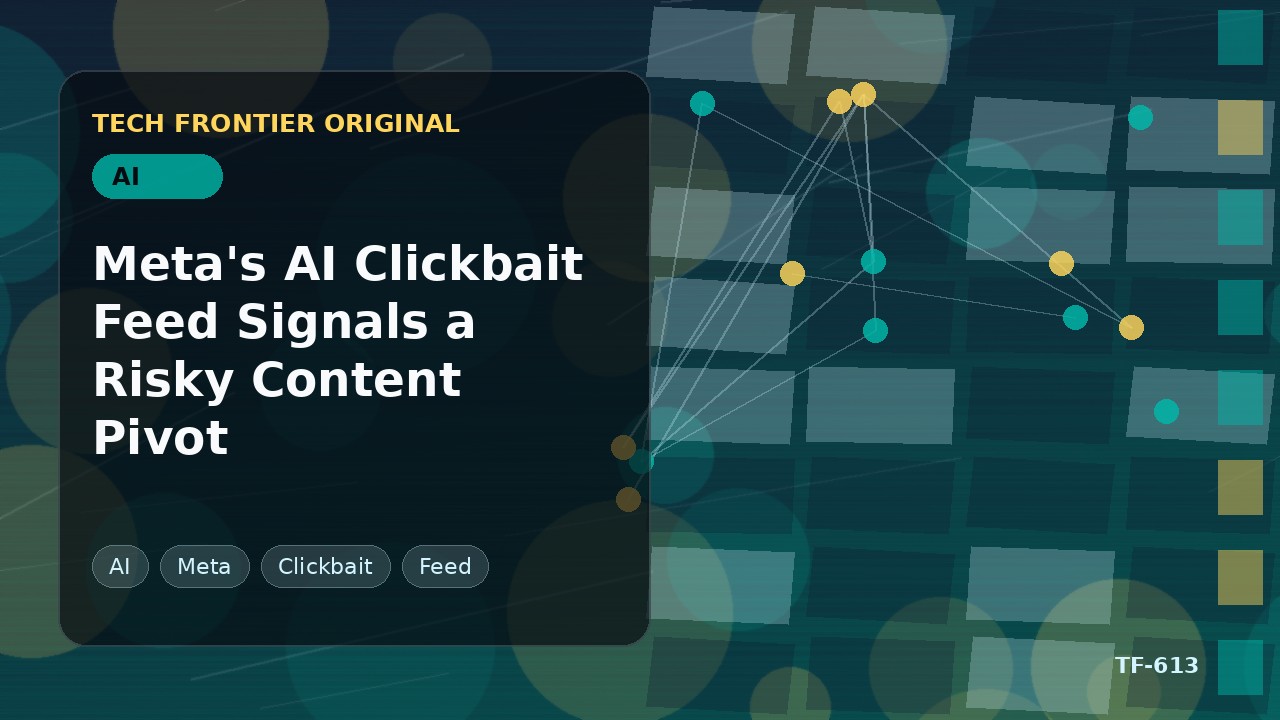 MetaのAIクリックベイトフィードが示すリスクの高いコンテンツ転換