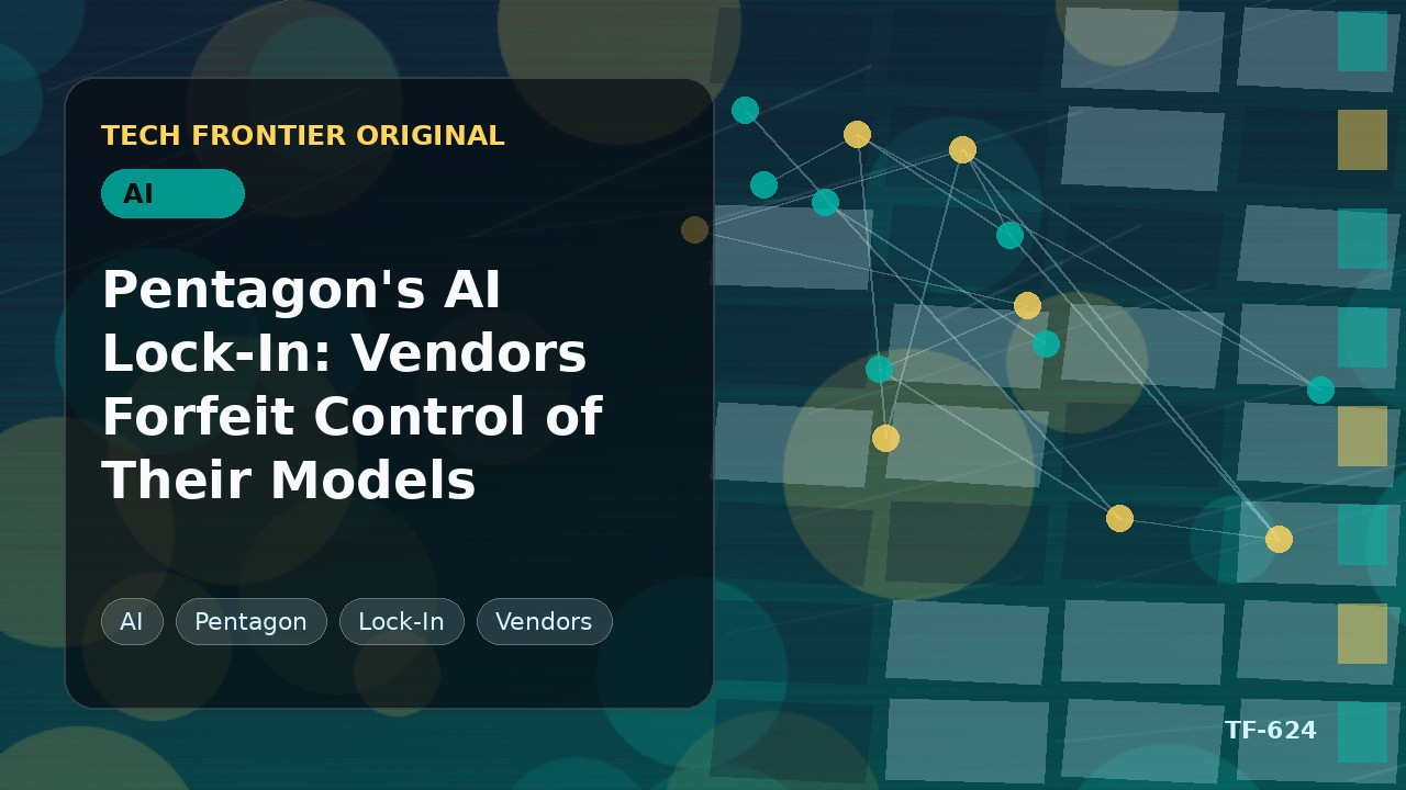 Pentagonによる AI ロックイン:ベンダーは自社モデルの管理権を喪失