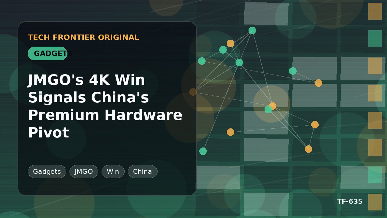 JMGOの4K勝利が示す中国のプレミアムハードウェアへの転換