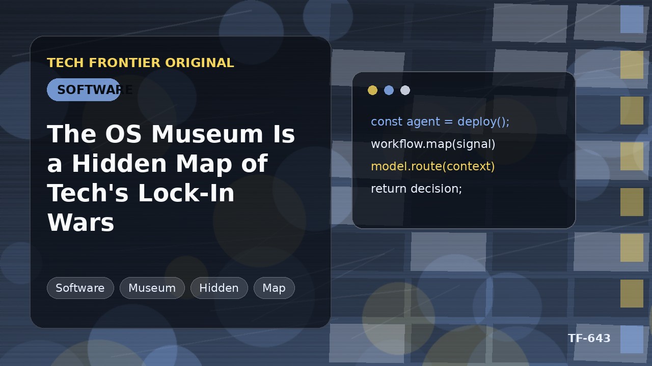 OS Museumは、テック業界のロックイン戦争を映し出す隠れた地図である