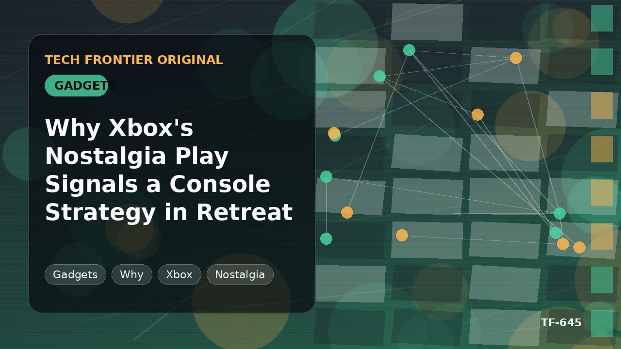 Xboxのノスタルジア戦略が示すコンソール戦略の後退