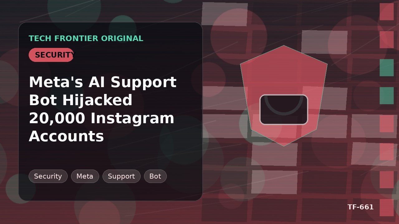 MetaのAIサポートボットが2万件のInstagramアカウントを乗っ取り