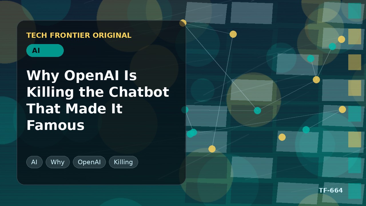 OpenAIが自社を有名にしたチャットボットを終わらせる理由