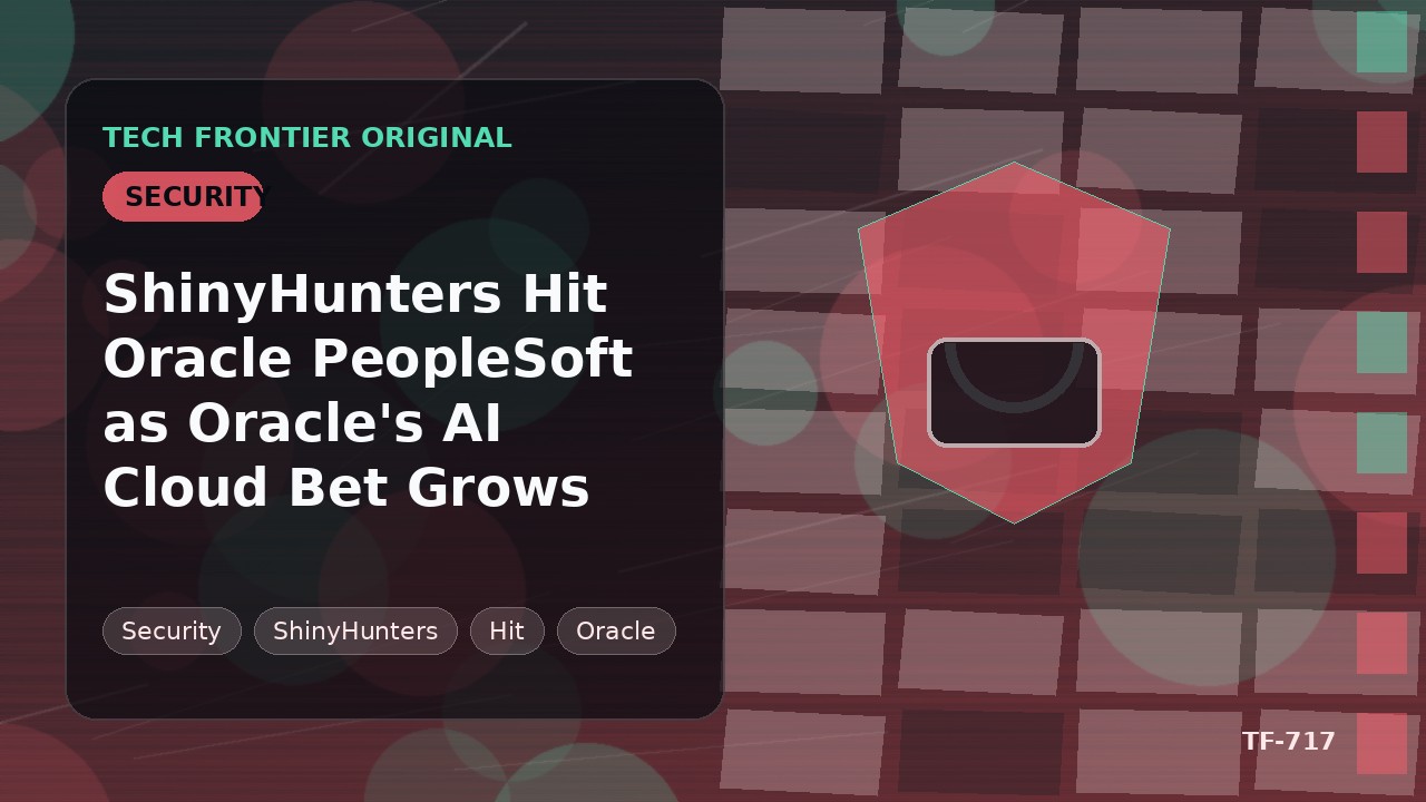 ShinyHuntersがOracle PeopleSoftを標的に、OracleのAIクラウド戦略が加速する中で攻撃
