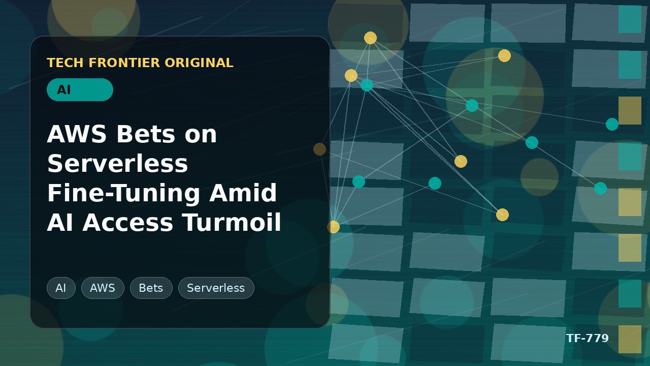AWSがサーバーレス・ファインチューニングに賭ける、AIアクセス混乱の最中