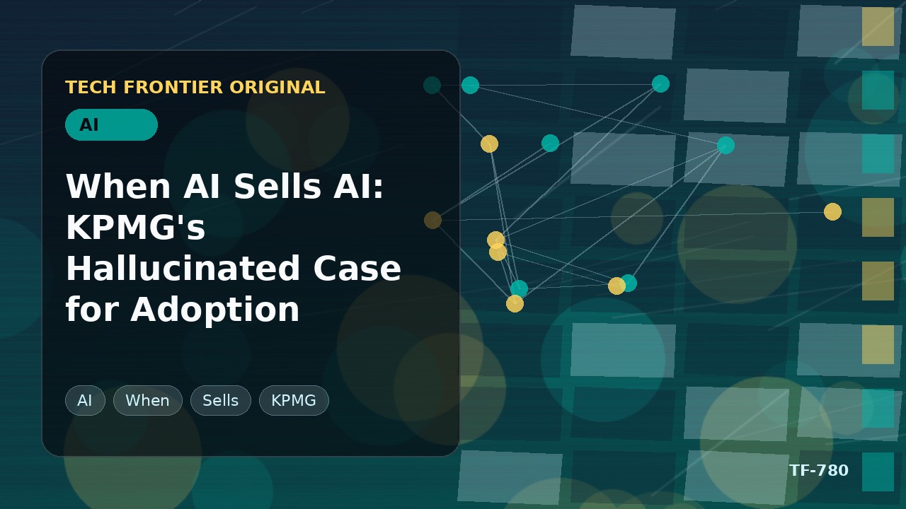 AIがAIを売るとき:KPMGの幻覚的な導入論拠