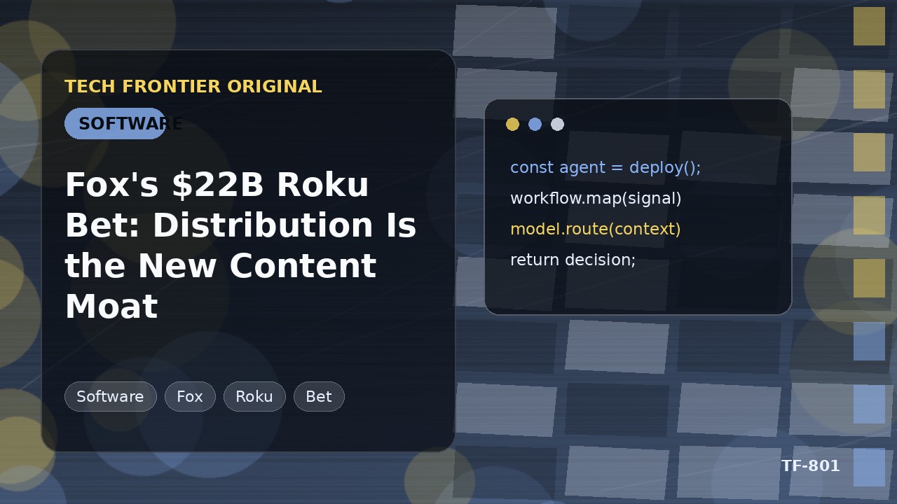 Foxの220億ドルRoku賭け:配信が新たなコンテンツの堀に