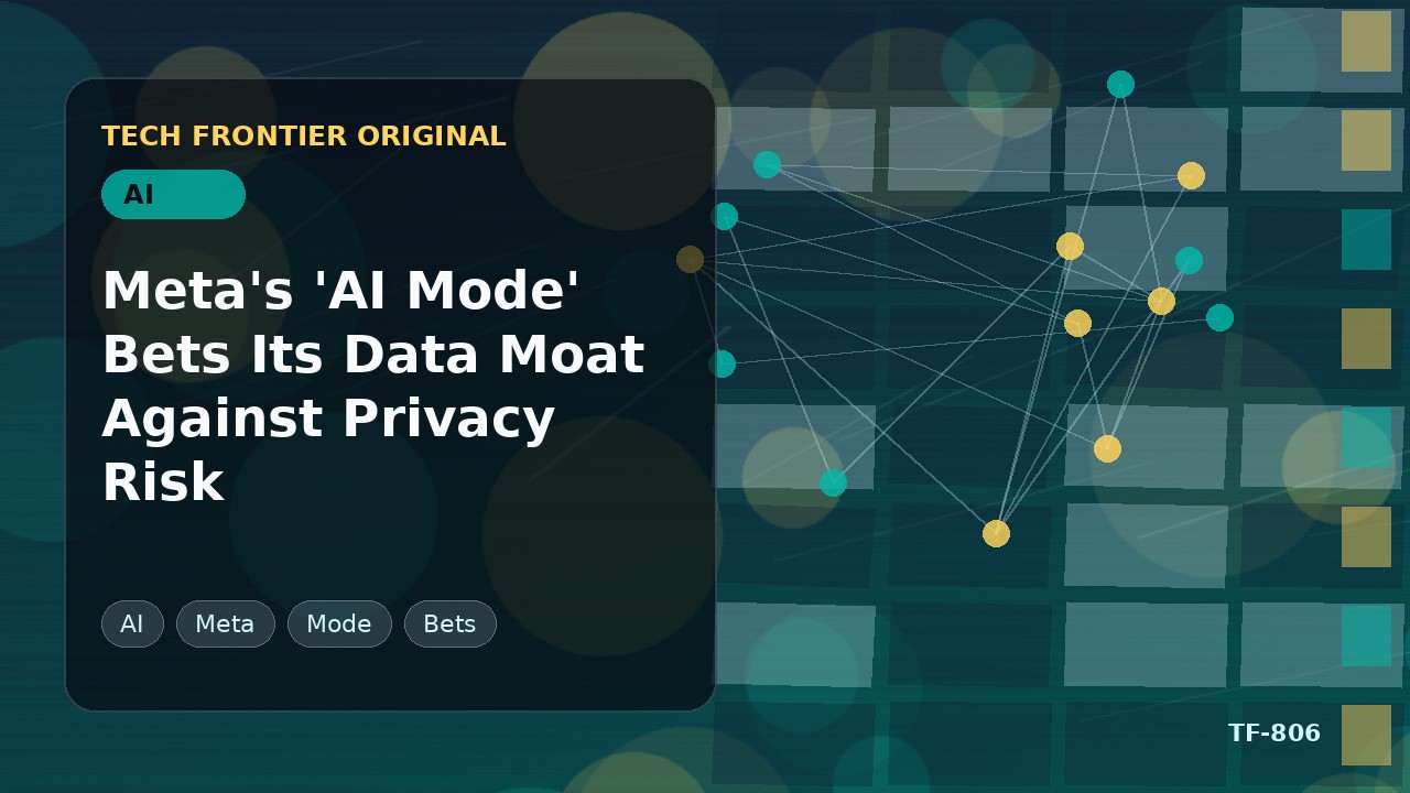 Metaの「AIモード」、データの堀をプライバシーリスクと引き換えに賭ける