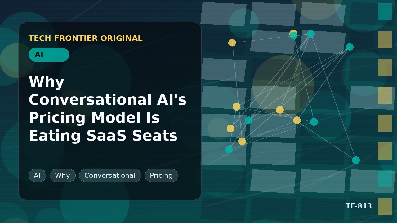 なぜ会話型AIの価格モデルがSaaSのシート課金を駆逐するのか