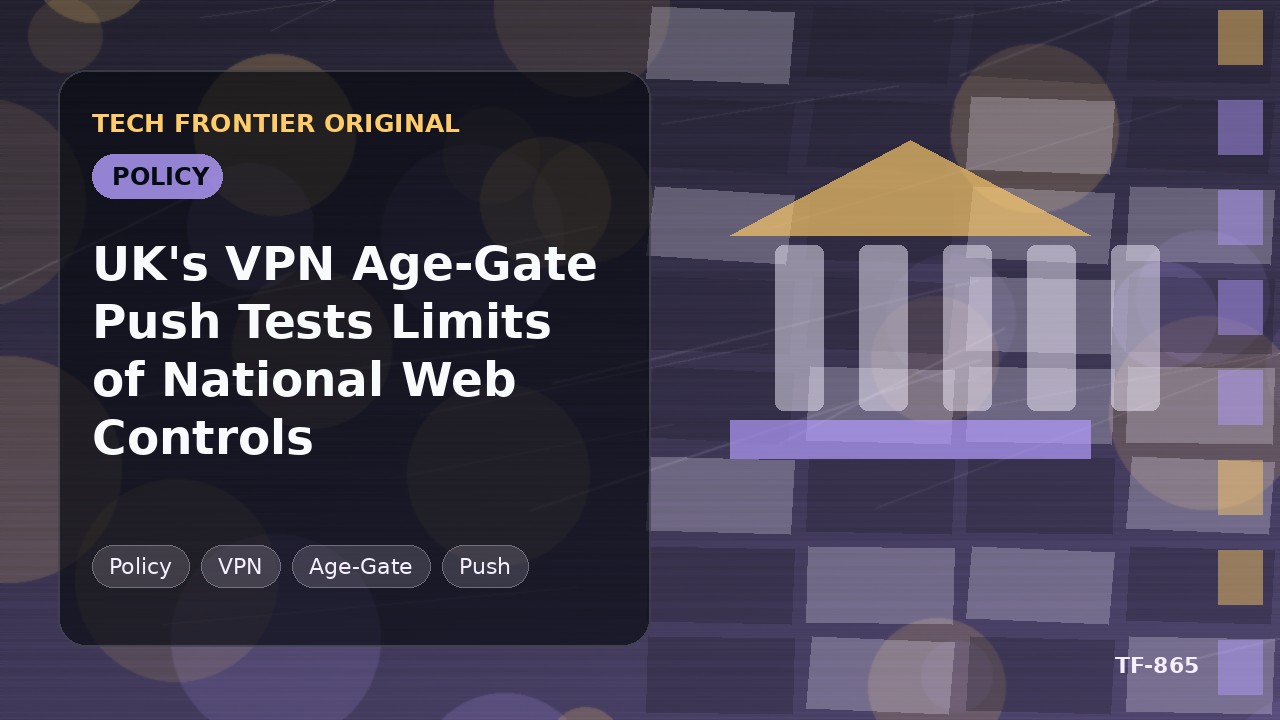 英国のVPN年齢確認義務化の動きが国家レベルのウェブ規制の限界を試す