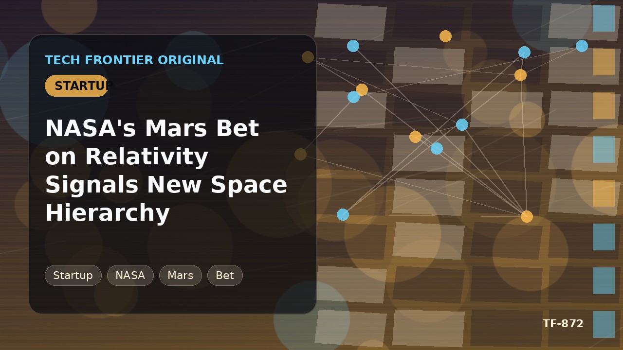 NASAの火星ミッションへの賭けがRelativityを選定、新たな宇宙産業の序列を示唆