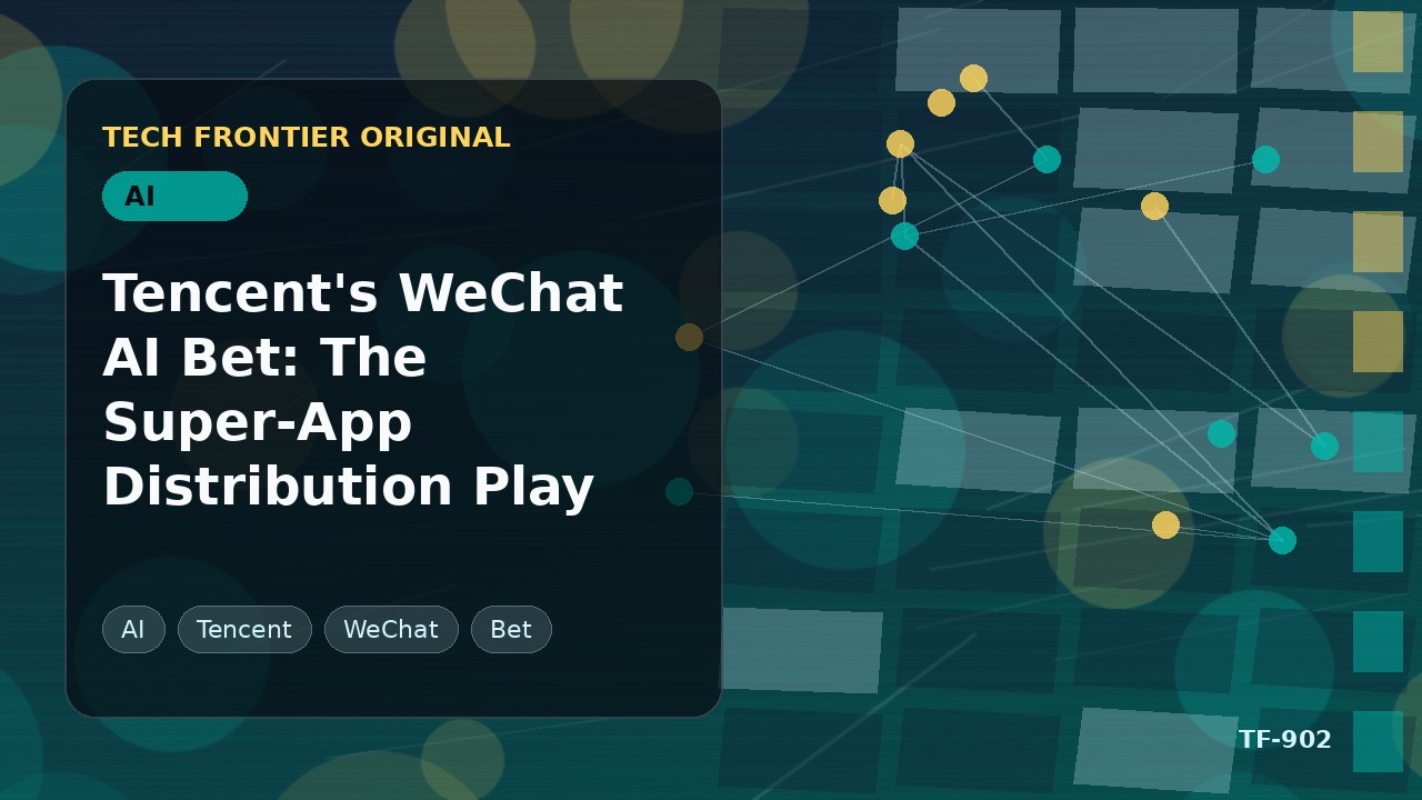 TencentのWeChat AI戦略:スーパーアプリによる配信力の勝負