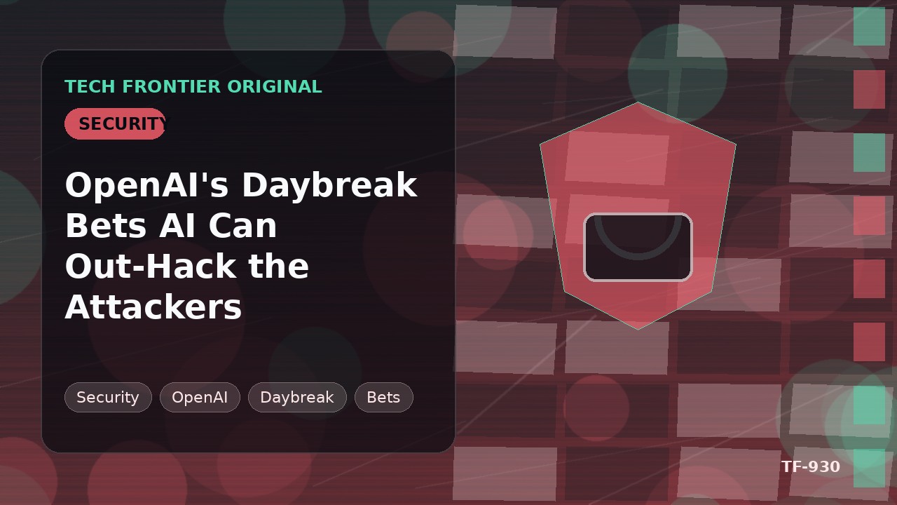 OpenAIのDaybreak、AIが攻撃者を出し抜けるかに賭ける