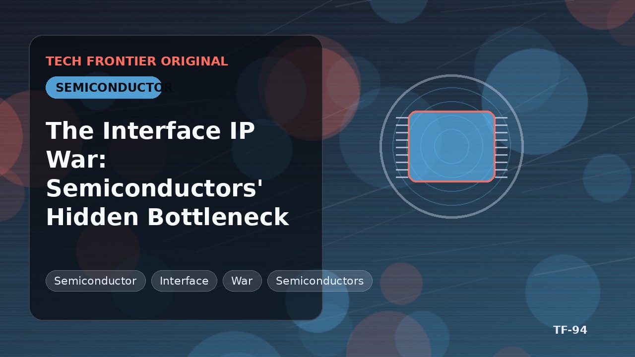 インターフェース IP 戦争：半導体の隠れたボトルネック