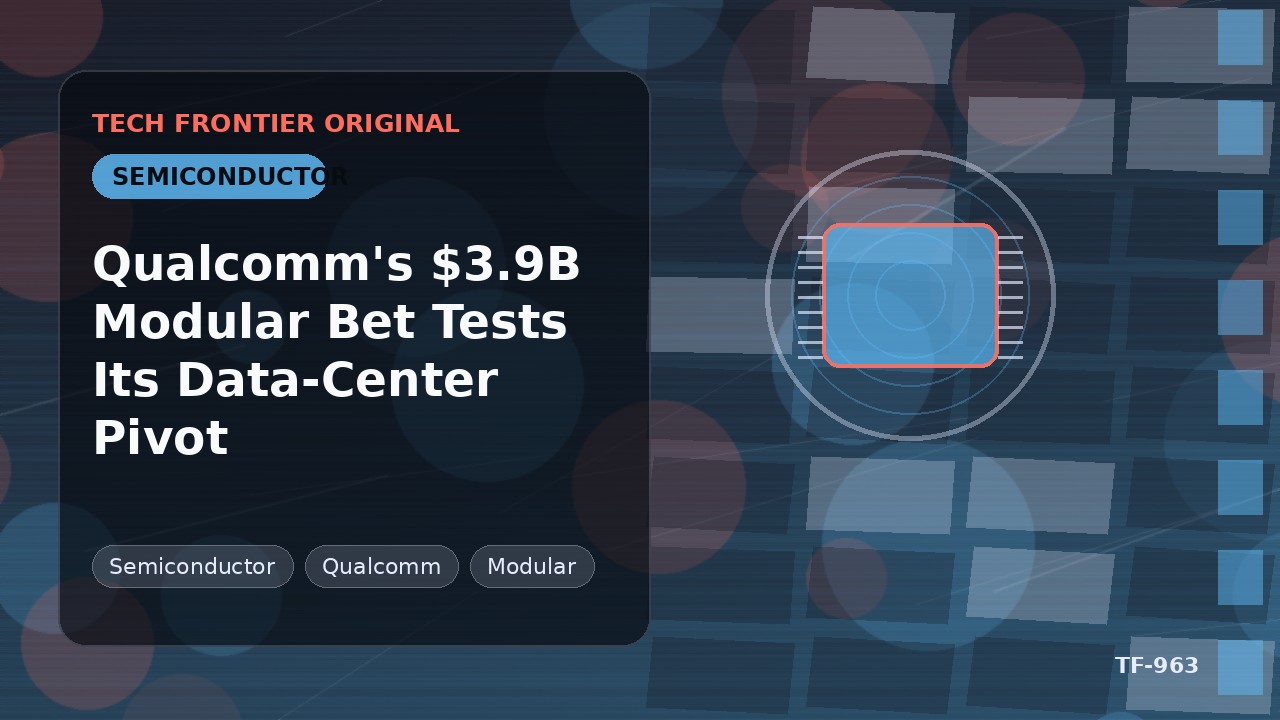 Qualcommの39億ドルModular買収、データセンター事業転換の試金石に