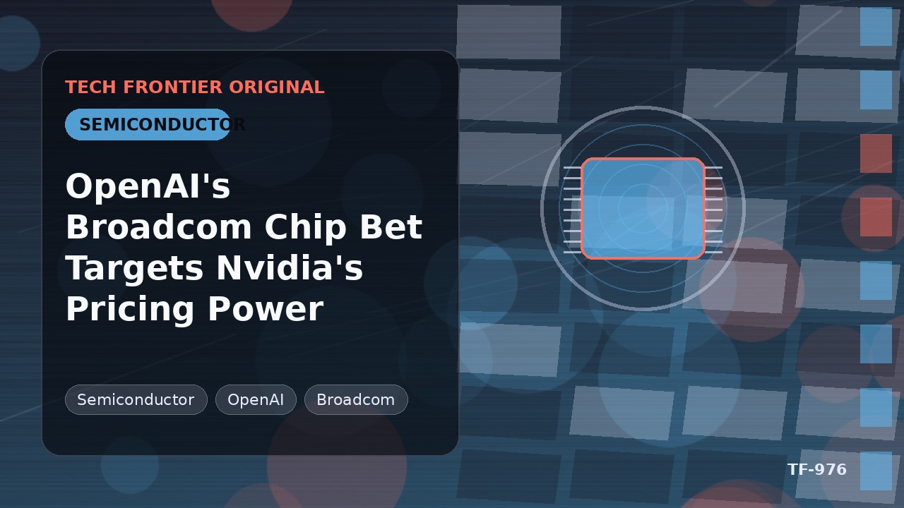 OpenAIのBroadcomチップ戦略、Nvidiaの価格支配力に照準