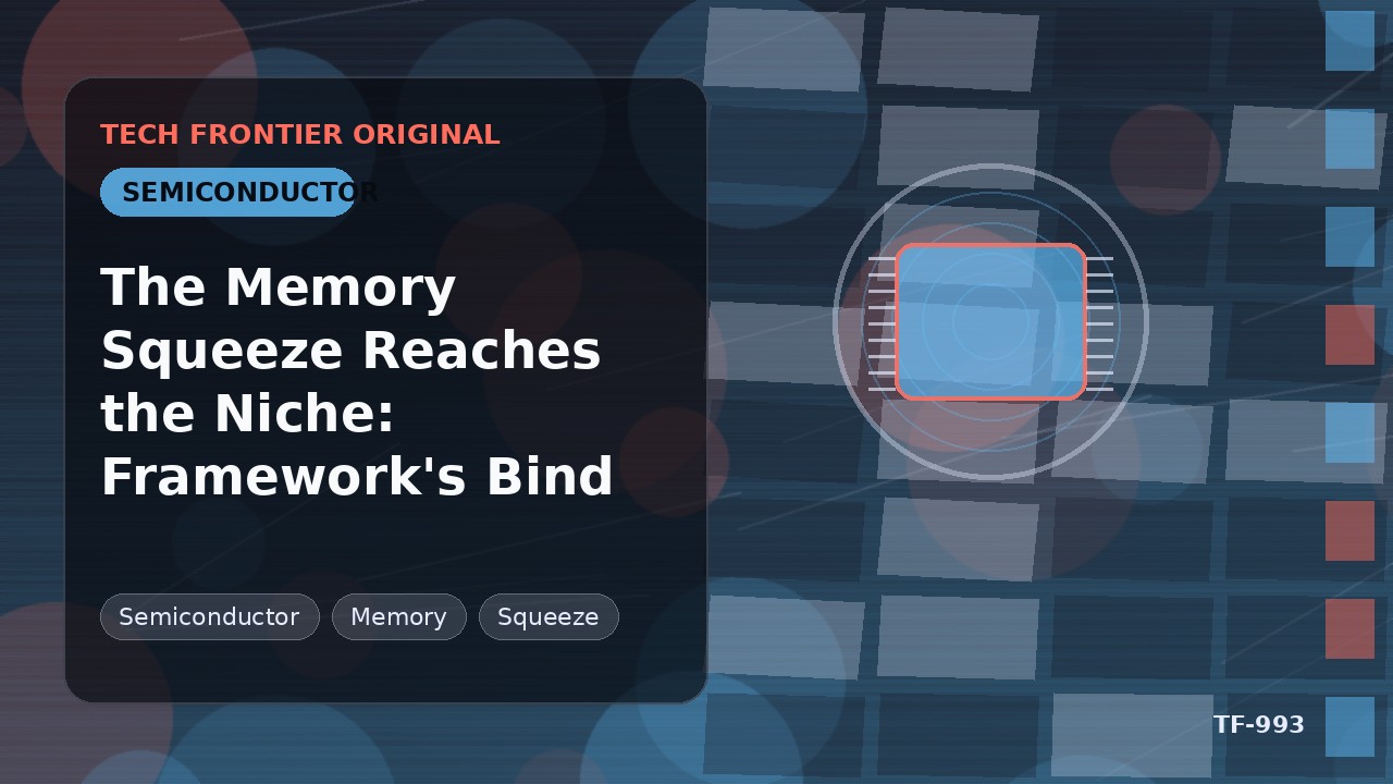 メモリ価格高騰がニッチ市場にも波及:Frameworkの苦境